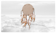 DNSEMP-C-129-WT Arapaho Prayer White